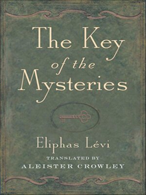 cover image of The Key of the Mysteries